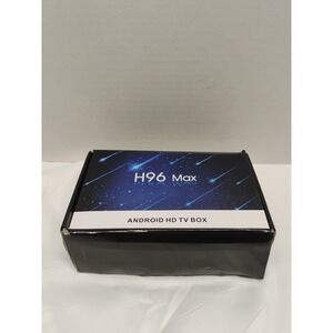 H96 Max Android Smart TV Box Quad Core 4K HD WiFi Media Player